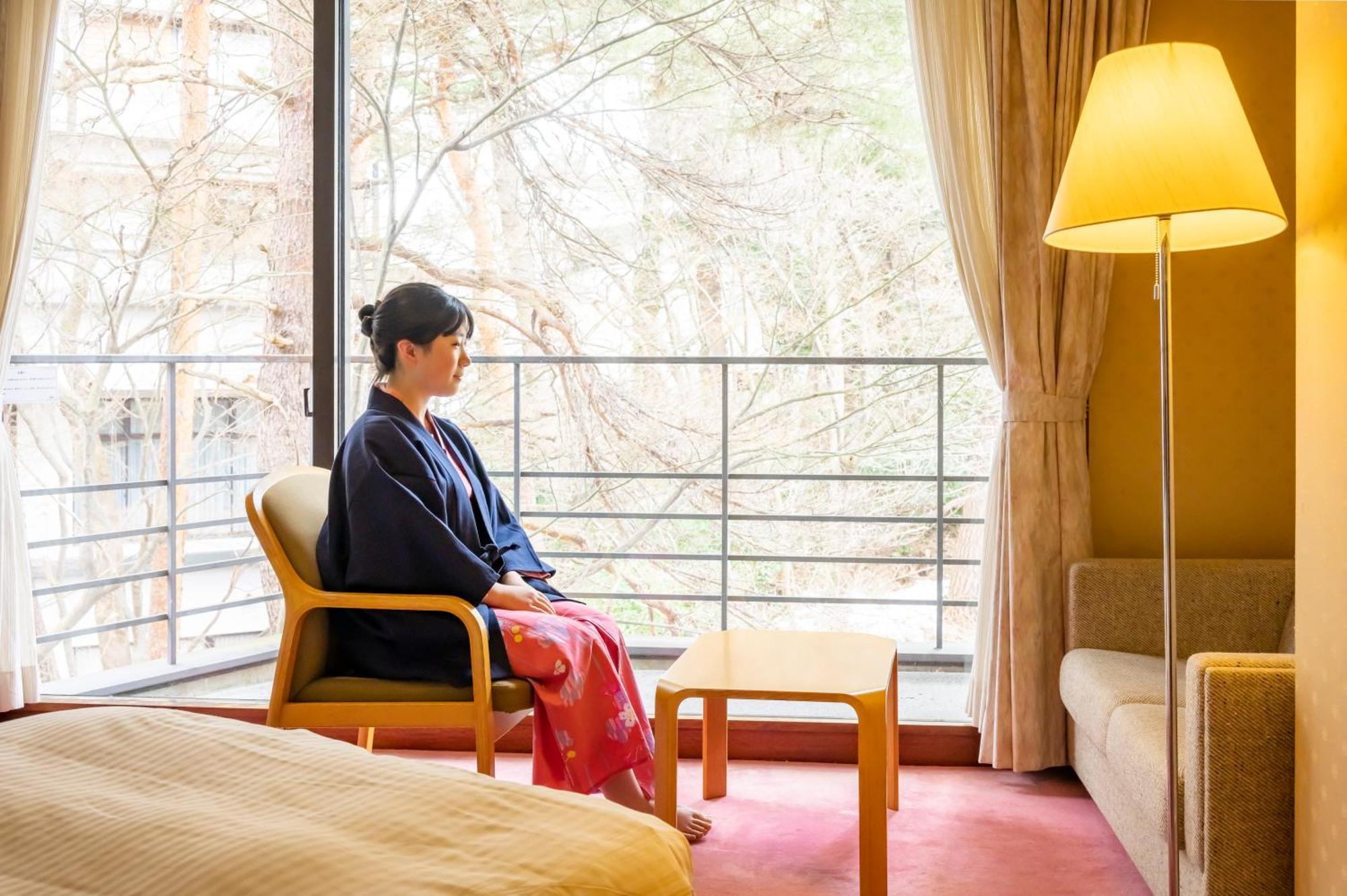 Kaminoyama Senkeien Tsukioka Hotel מראה חיצוני תמונה